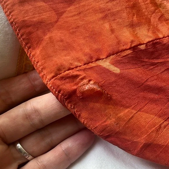 Kalki Elegant Orange Lehenga Set - Picture 10 of 10